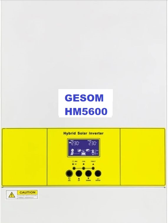 GESOM HM5600-48 Hybridní měnič napětí 5600W/48V
